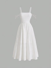 MOD Solid Pearls Chain Cami Dress